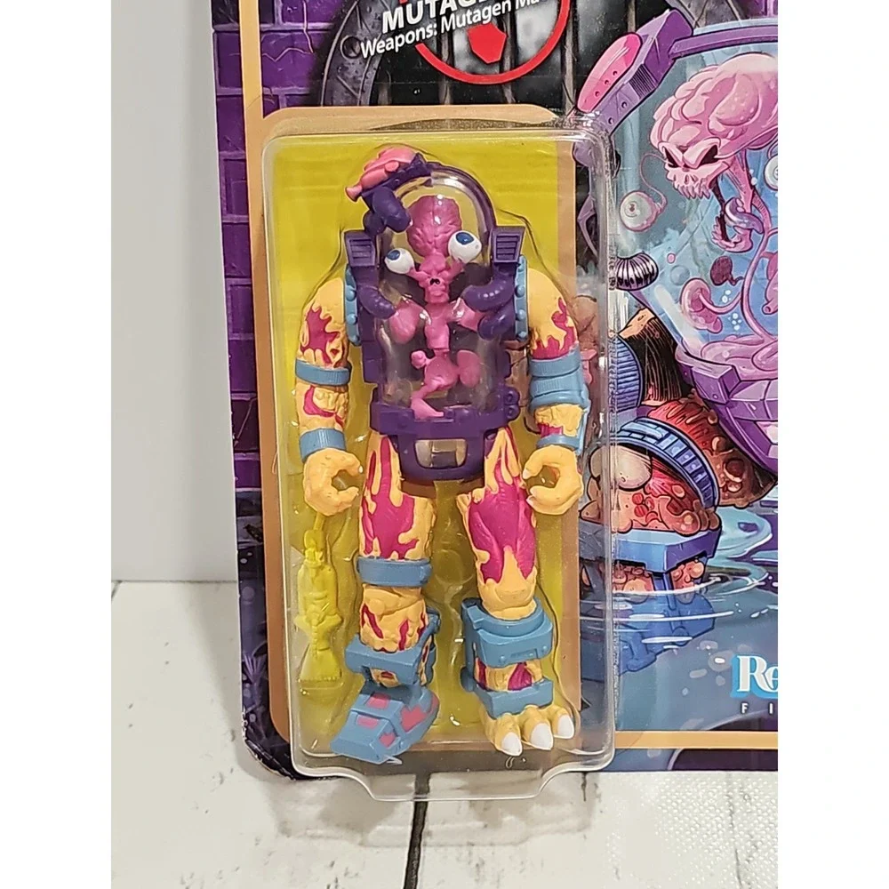 Reaction Super7 Teenage Mutant Ninja Turtles Mutagen Man 3.75 Figure